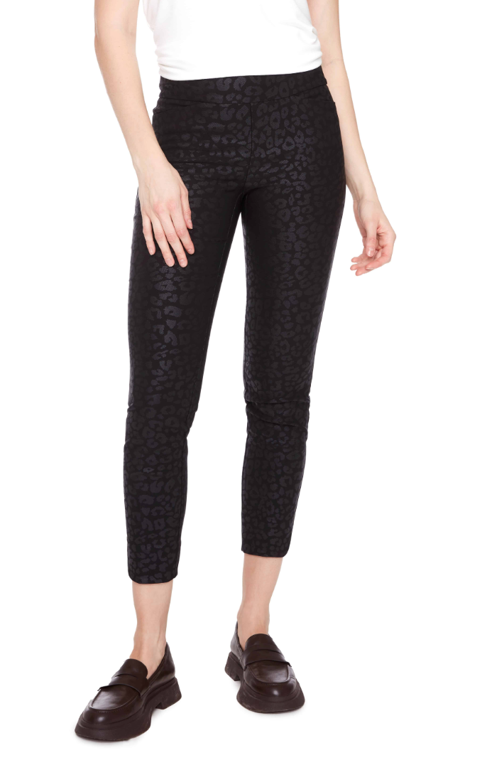 UP! KENYA Techno Petal-Slit Ankle Pants