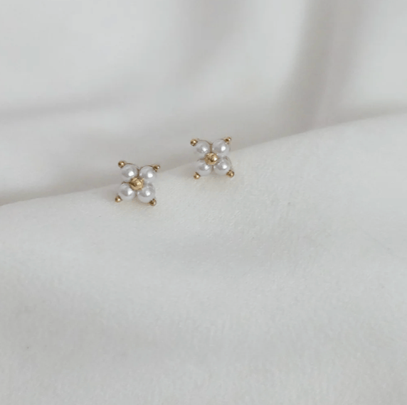 Rock Paper Pretty - Kaia Earrings 18K Gold Plated Stainless Steel