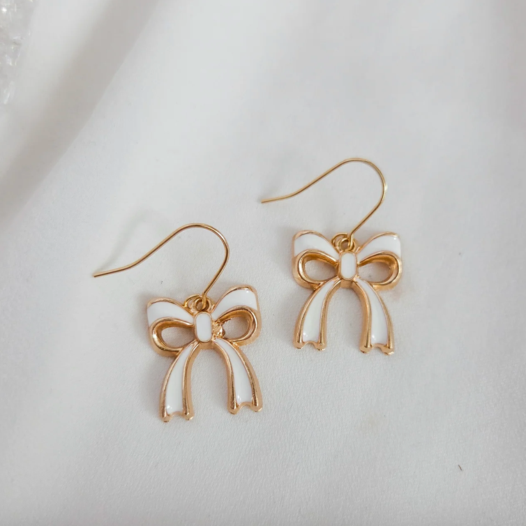 Rock Paper Pretty - Olivia Bow Earrings