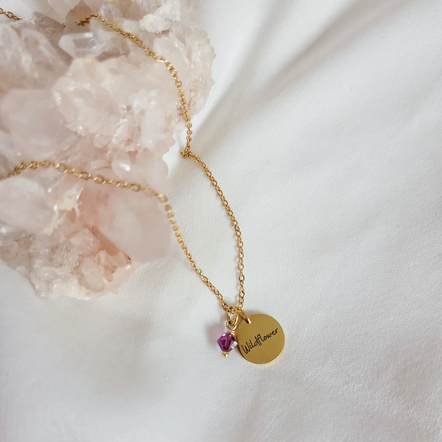 Rock Paper Pretty - Wildflower Necklace