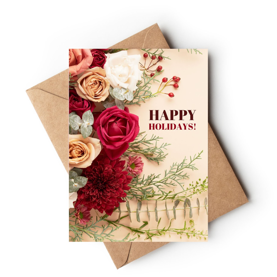Still Wild - Holiday Greeting Card HAPPY HOLIDAYS
