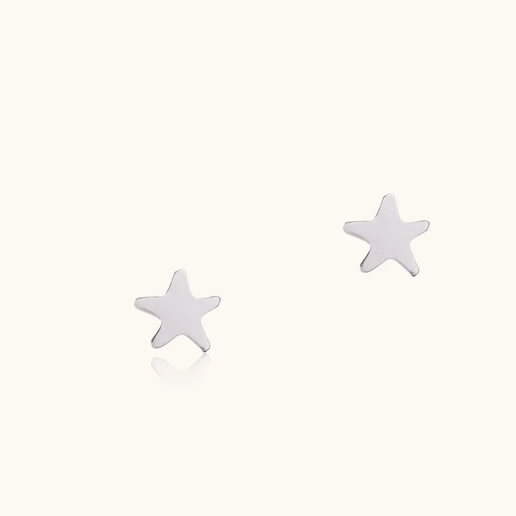 Olaeda - Star Studs (Sterling Silver)