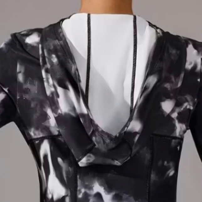 Run Free by Vee - Tie Dye Zip Hoodie