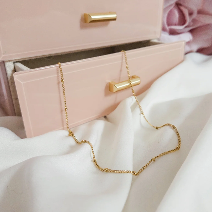 Rock Paper Pretty - Maeve Necklace 14K Gold Plated