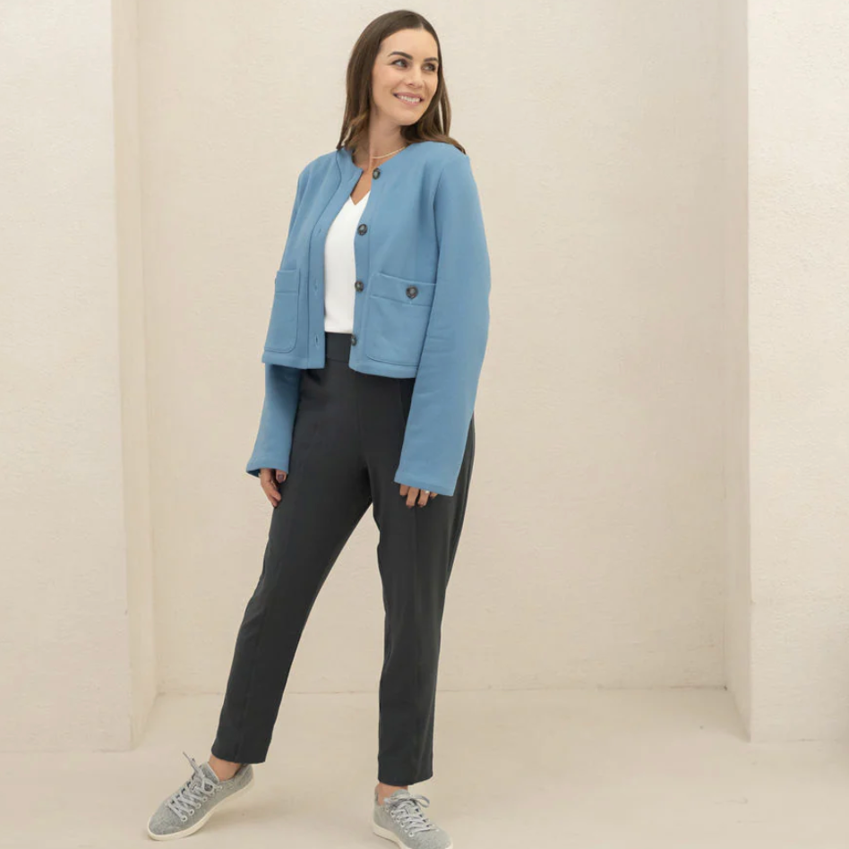 Encircled - The Tailored Organic Fleece Cardigan