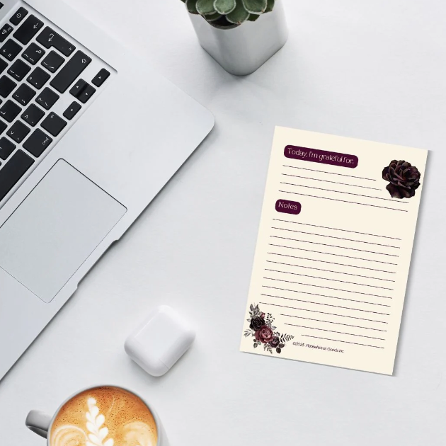 PleaseNotes "Gratitude, But Make It Cute" Notepad