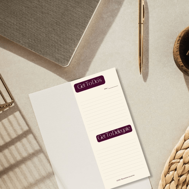 PleaseNotes "Done & Delegated" Notepad