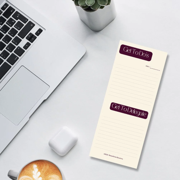 PleaseNotes "Done & Delegated" Notepad