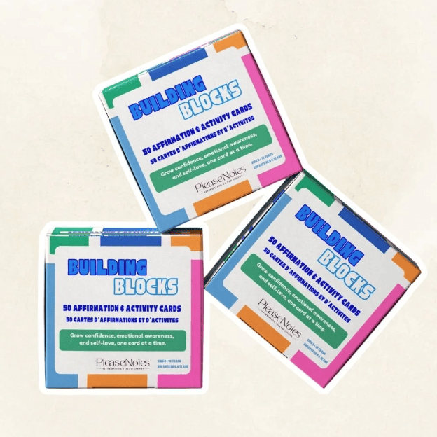PleaseNotes "Building Blocks" Kids Affirmation Card Deck
