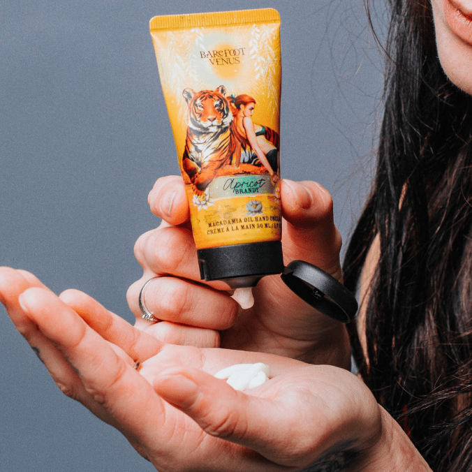 Barefoot Venus APRICOT BRANDY Collection - Macadamia Oil Hand Cream