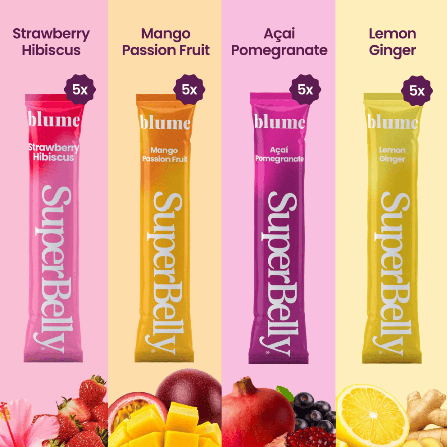 Blume SuperBelly VARIETY PACK of Hydration Powder