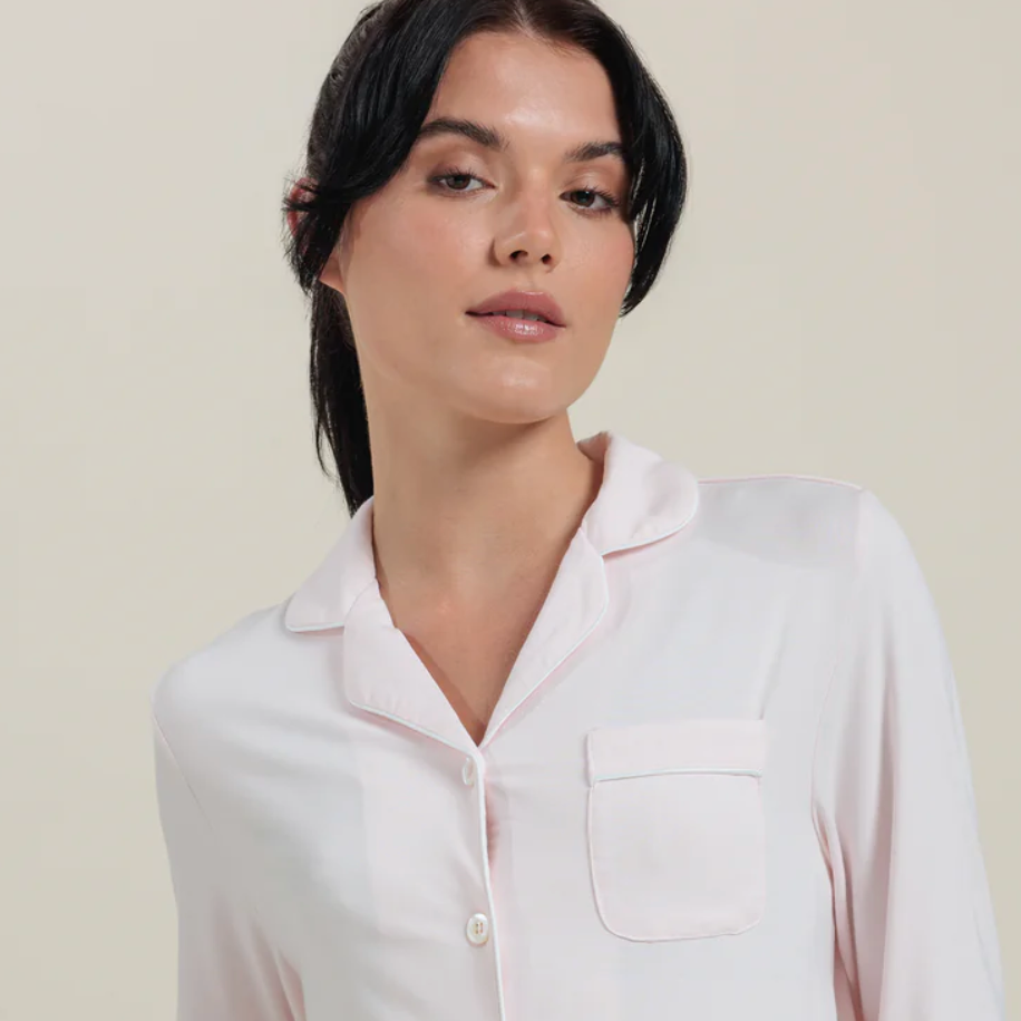 AEPTOM Bamboo Long Sleeve Pajama Shirt