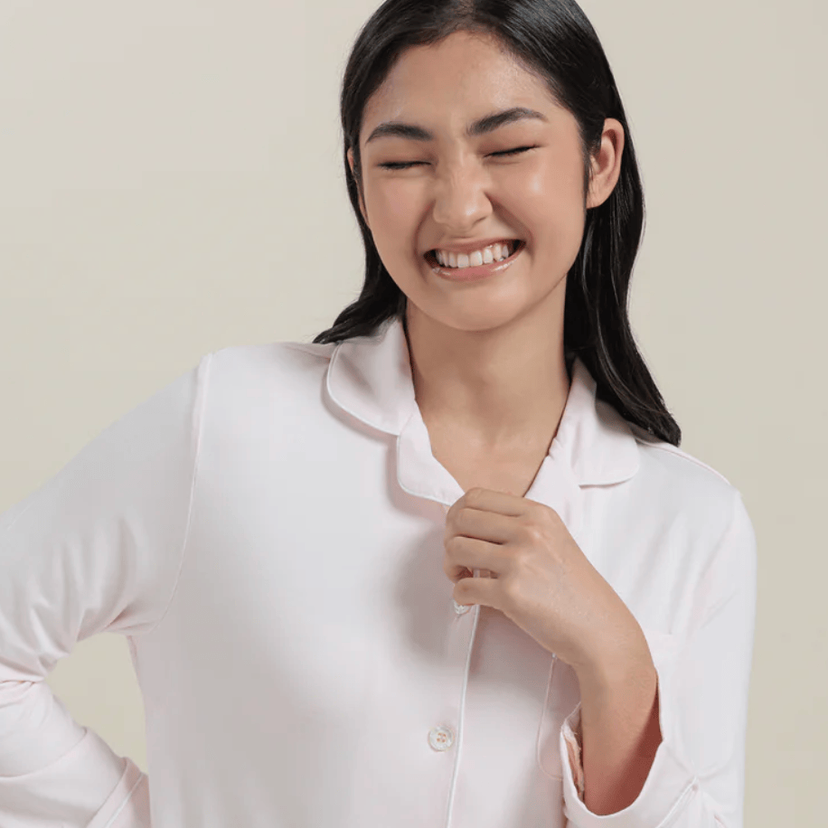 AEPTOM Bamboo Long Sleeve Pajama Shirt
