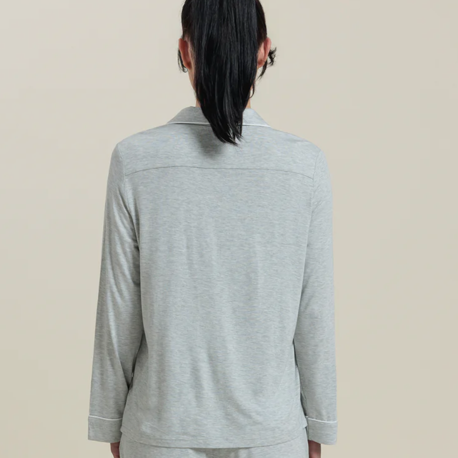 AEPTOM Bamboo Long Sleeve Pajama Shirt