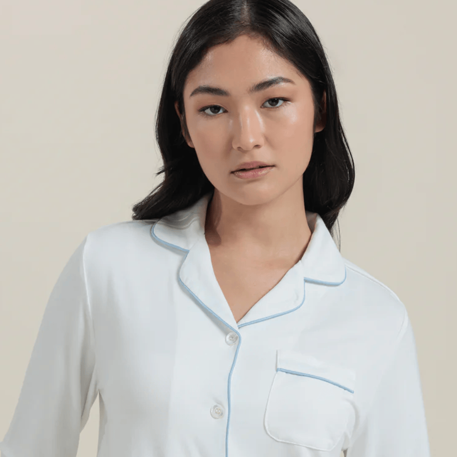 AEPTOM Bamboo Long Sleeve Pajama Shirt