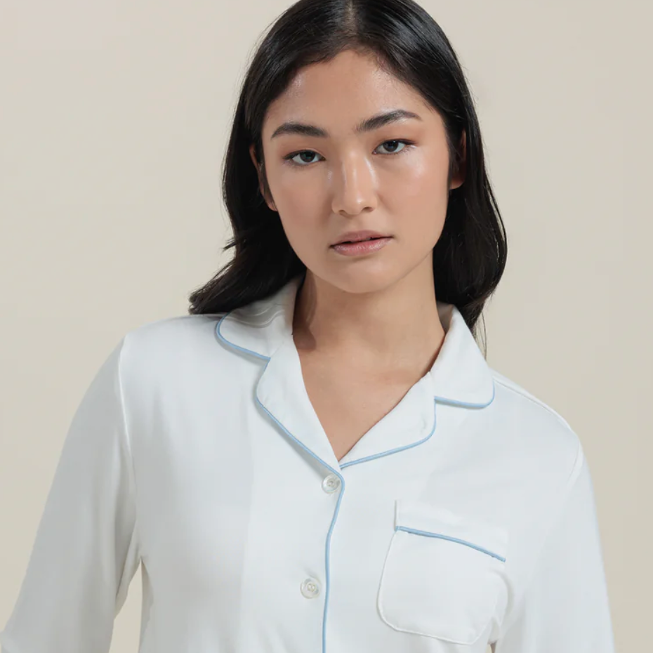 AEPTOM Bamboo Long Sleeve Pajama Shirt