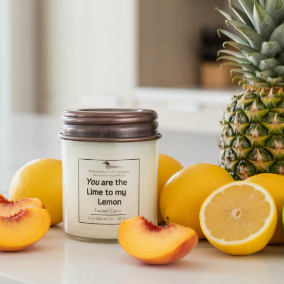 North Country Candle - SCENTIMENTS Soy Wax Candle with Copper Lid