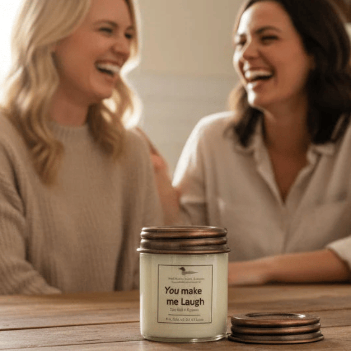 North Country Candle - SCENTIMENTS Soy Wax Candle with Copper Lid