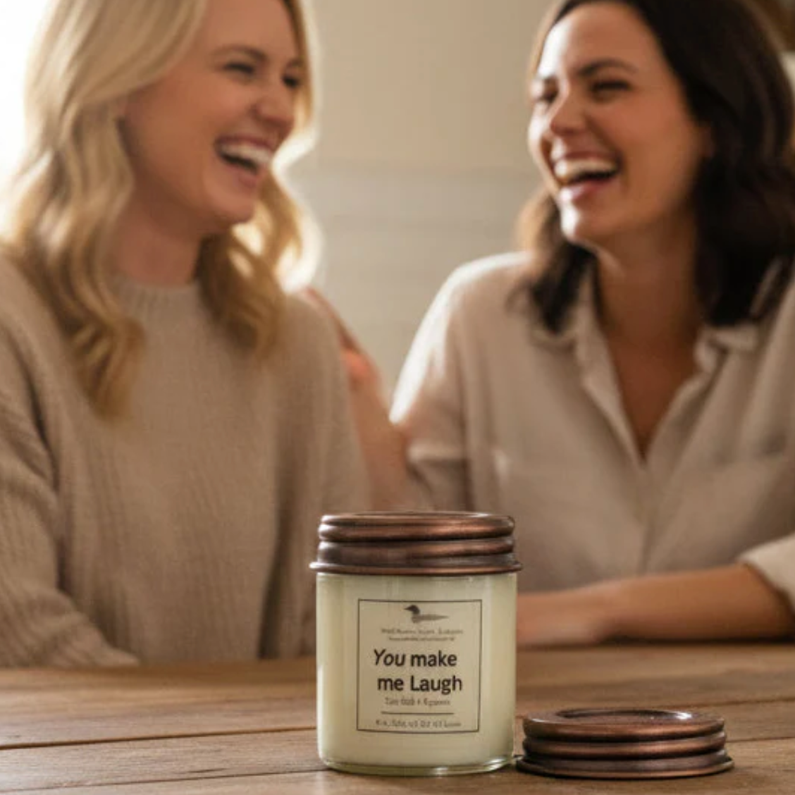 North Country Candle - SCENTIMENTS Soy Wax Candle with Copper Lid