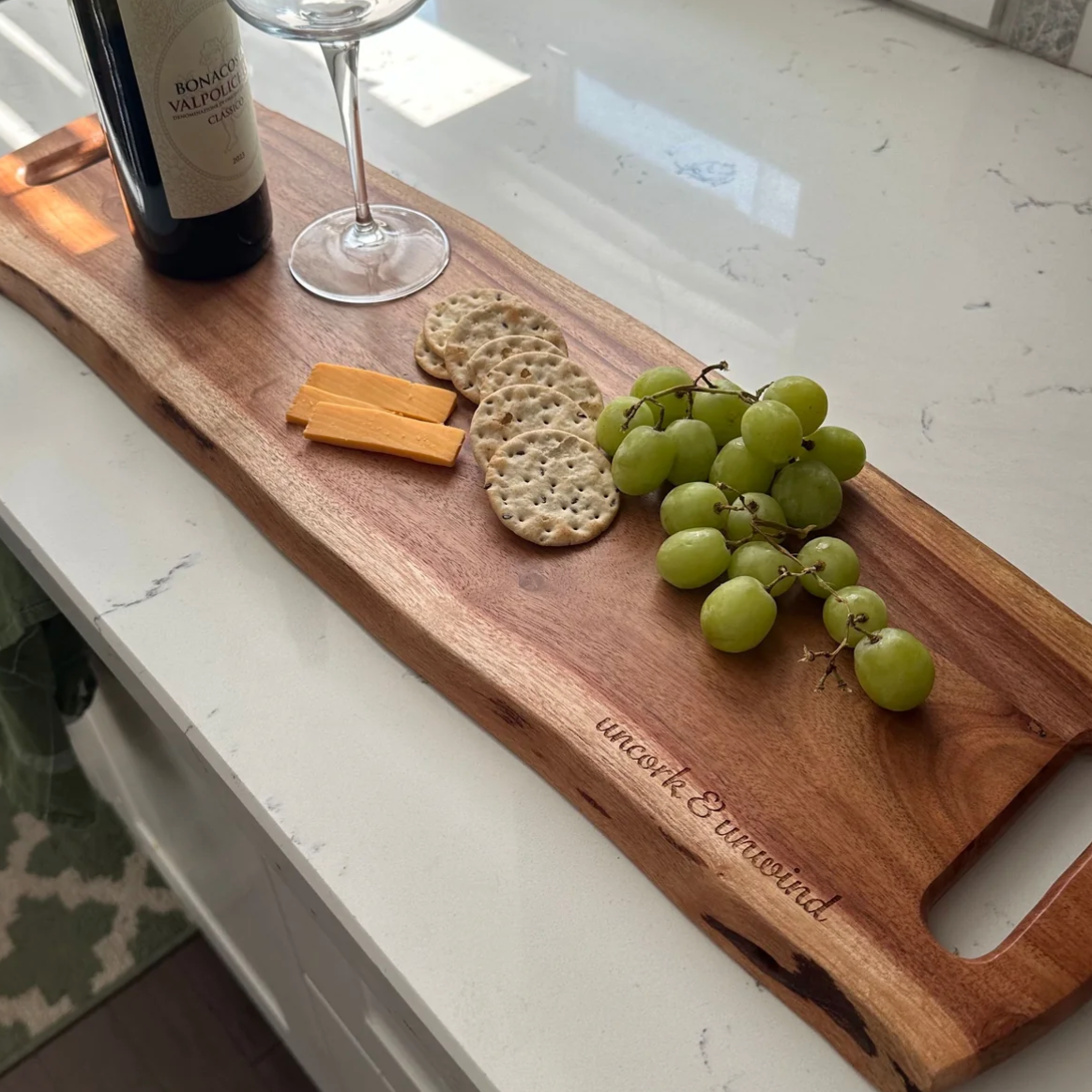North Country Candle - 28" Acacia Serving Board