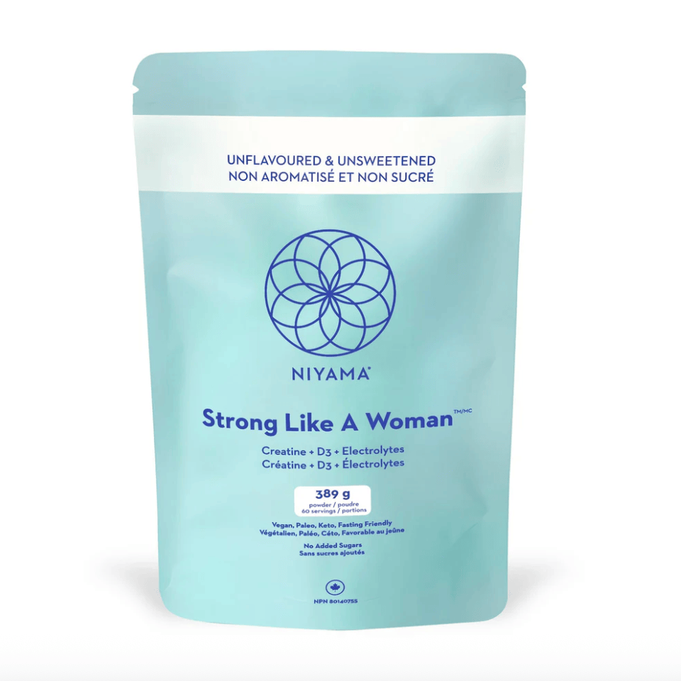 NIYAMA Strong Like A Woman Creatine + D3 + Electrolytes