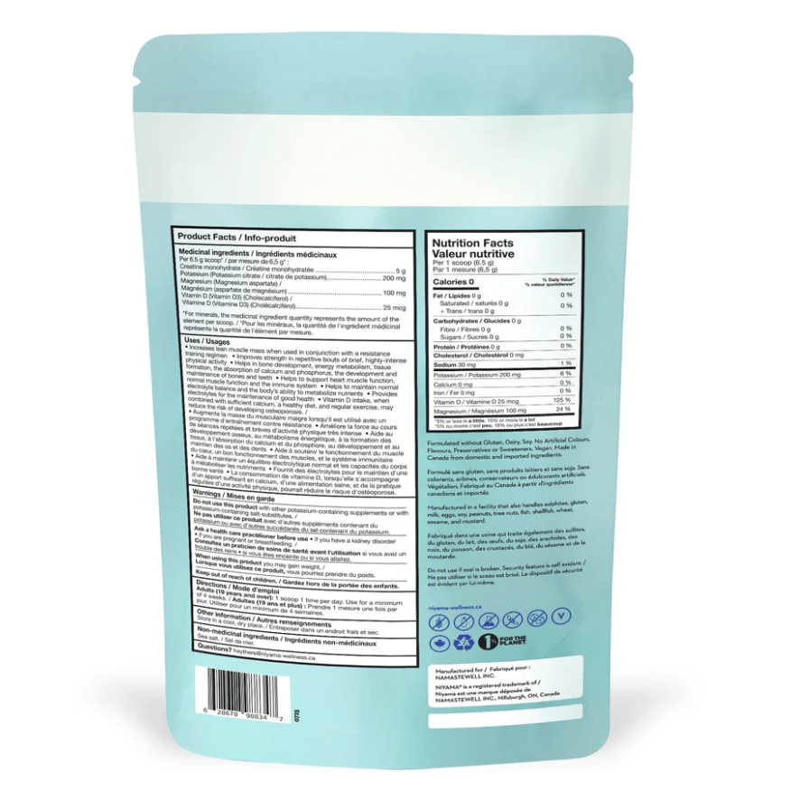 NIYAMA Strong Like A Woman Creatine + D3 + Electrolytes