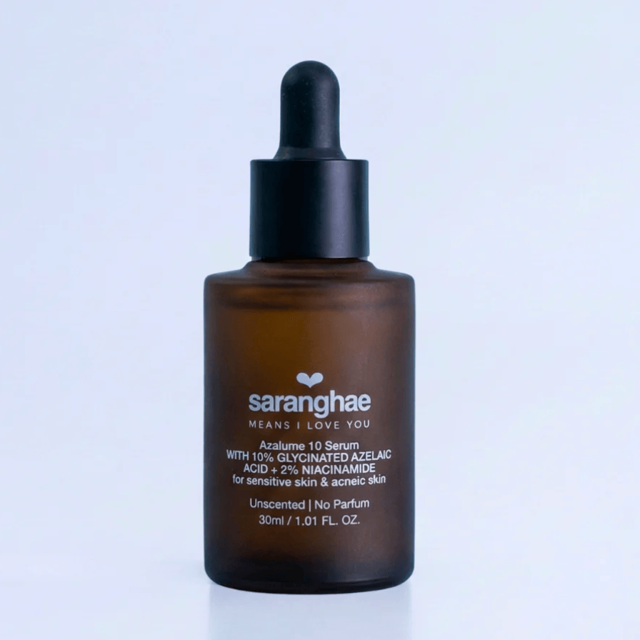 SARANGHAE SKIN Azalume 10 Serum for Sensitive Skin with 10% Glycinated Azelaic Acid + 2% Niacinamide + 1% Alpha Arbutin
