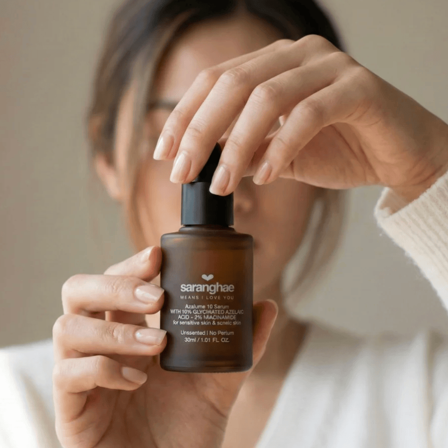 SARANGHAE SKIN Azalume 10 Serum for Sensitive Skin with 10% Glycinated Azelaic Acid + 2% Niacinamide + 1% Alpha Arbutin