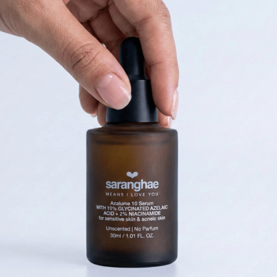 SARANGHAE SKIN Azalume 10 Serum for Sensitive Skin with 10% Glycinated Azelaic Acid + 2% Niacinamide + 1% Alpha Arbutin