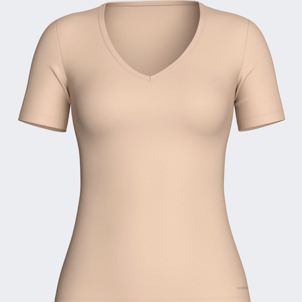 IMPETUS Women's Innovation Heat Regulating V-Neck Short Sleeve Tee