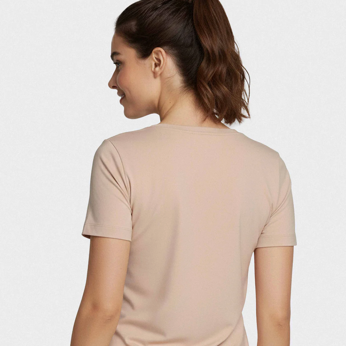 IMPETUS Soft Premium V-Neck Short Sleeve Tee in Lyocell