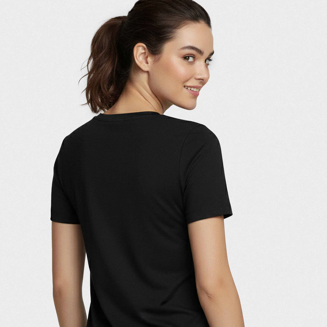 IMPETUS Soft Premium V-Neck Short Sleeve Tee in Lyocell