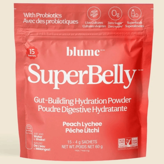 Blume SuperBelly PEACH LYCHEE Hydration Powder