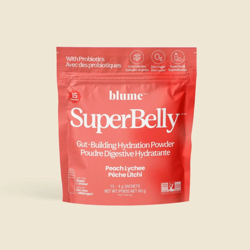Blume SuperBelly PEACH LYCHEE Hydration Powder