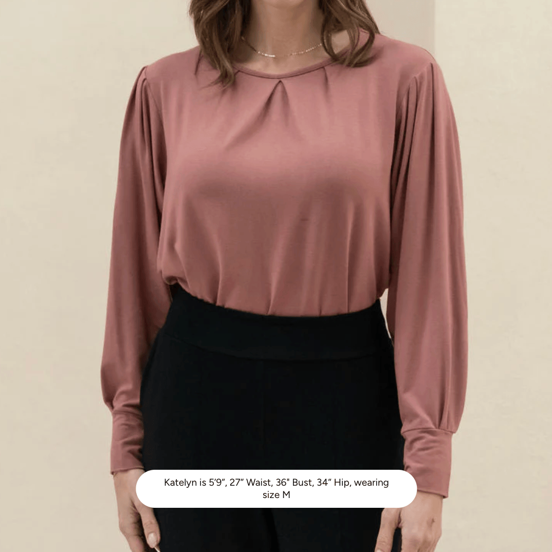 Encircled - The Comfy Blouson Top