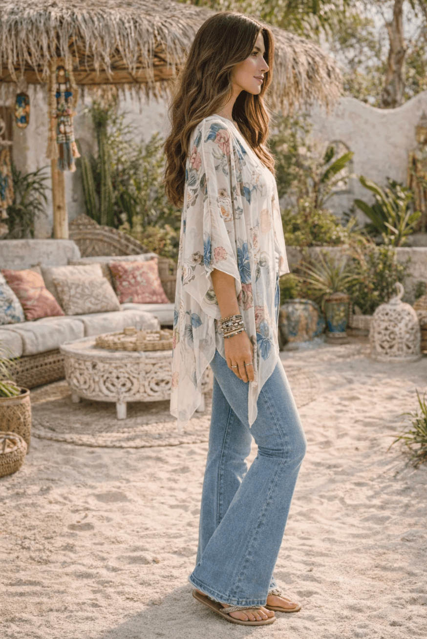 BAZ Kimono - Rose