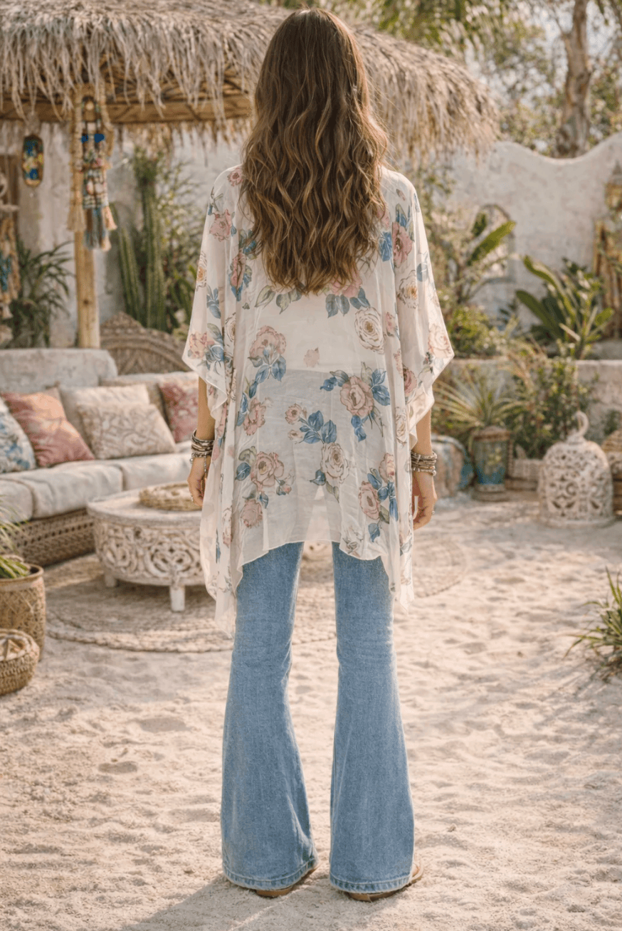 BAZ Kimono - Rose