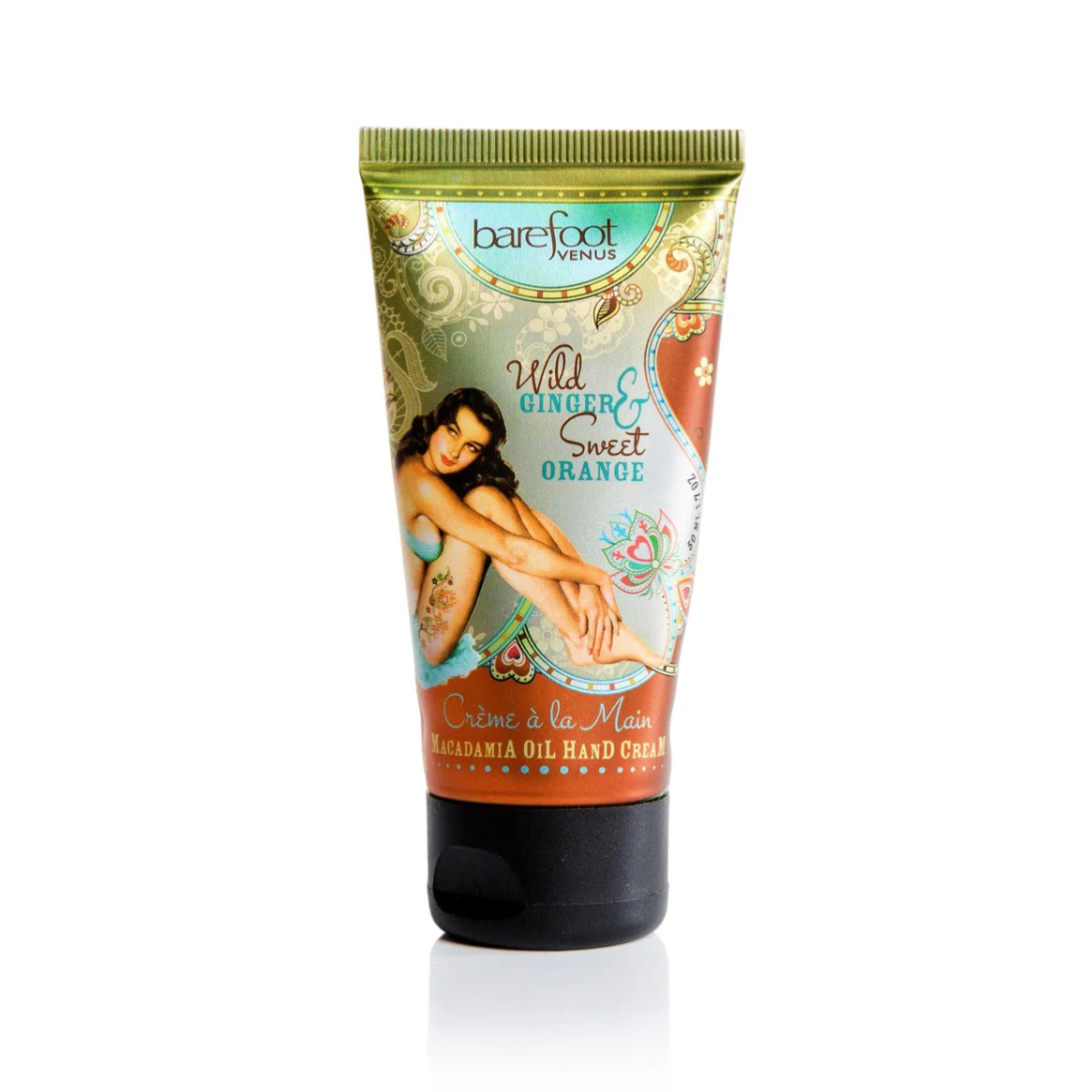 Barefoot Venus WILD GINGER & SWEET ORANGE Collection - Macadamia Oil Hand Cream