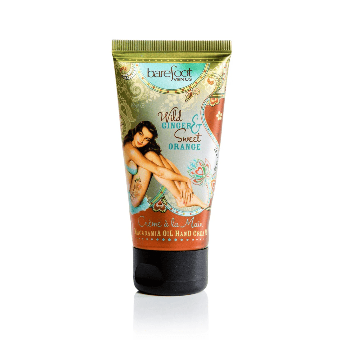 Barefoot Venus WILD GINGER & SWEET ORANGE Collection - Macadamia Oil Hand Cream