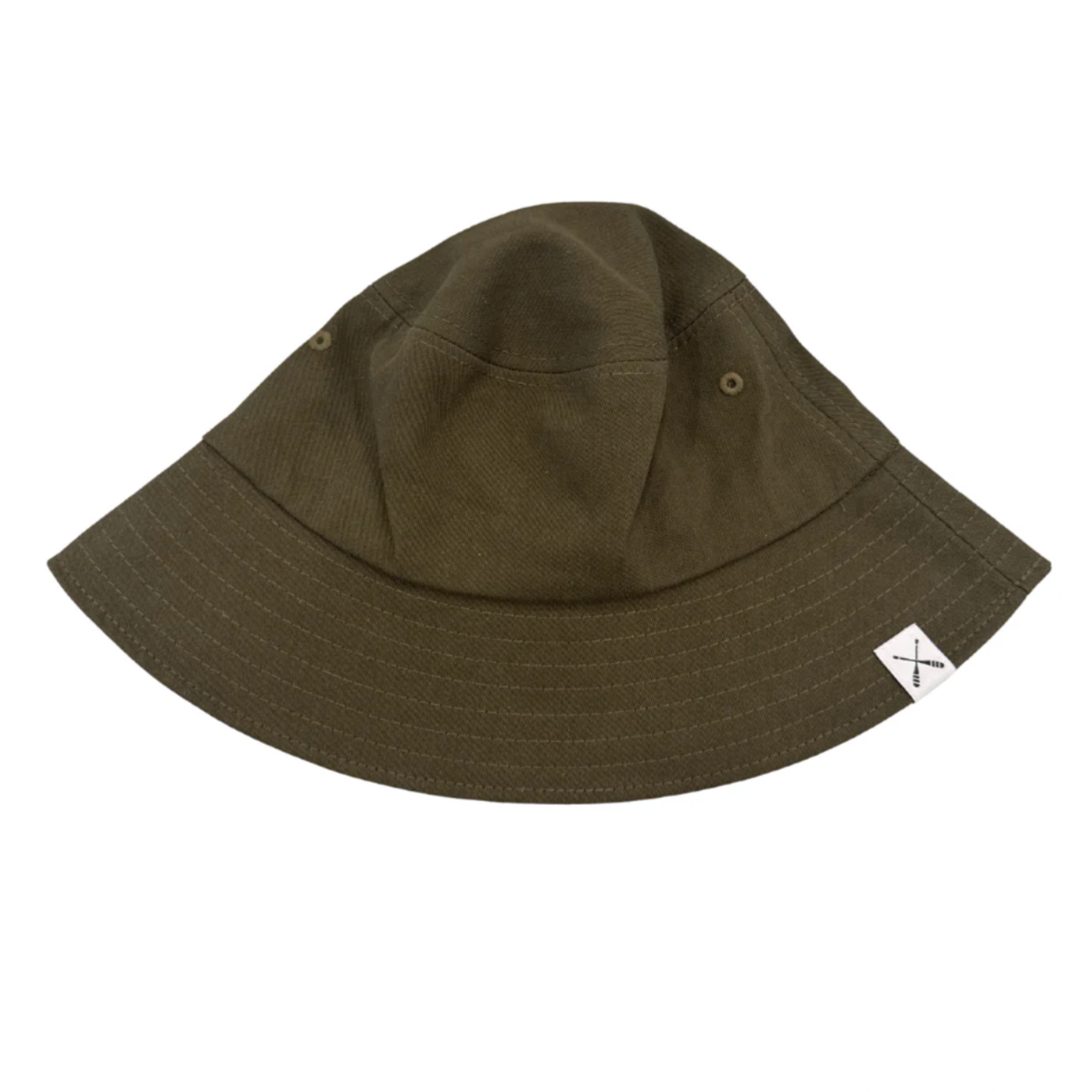 Canoe & Lake Denim Wide Brim Bucket Hat