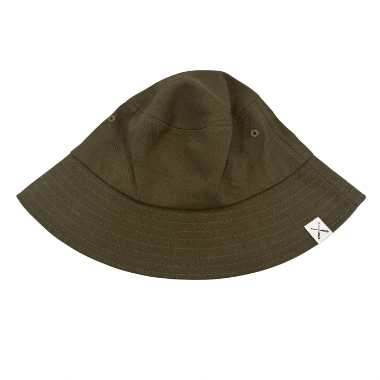 Canoe & Lake Denim Wide Brim Bucket Hat