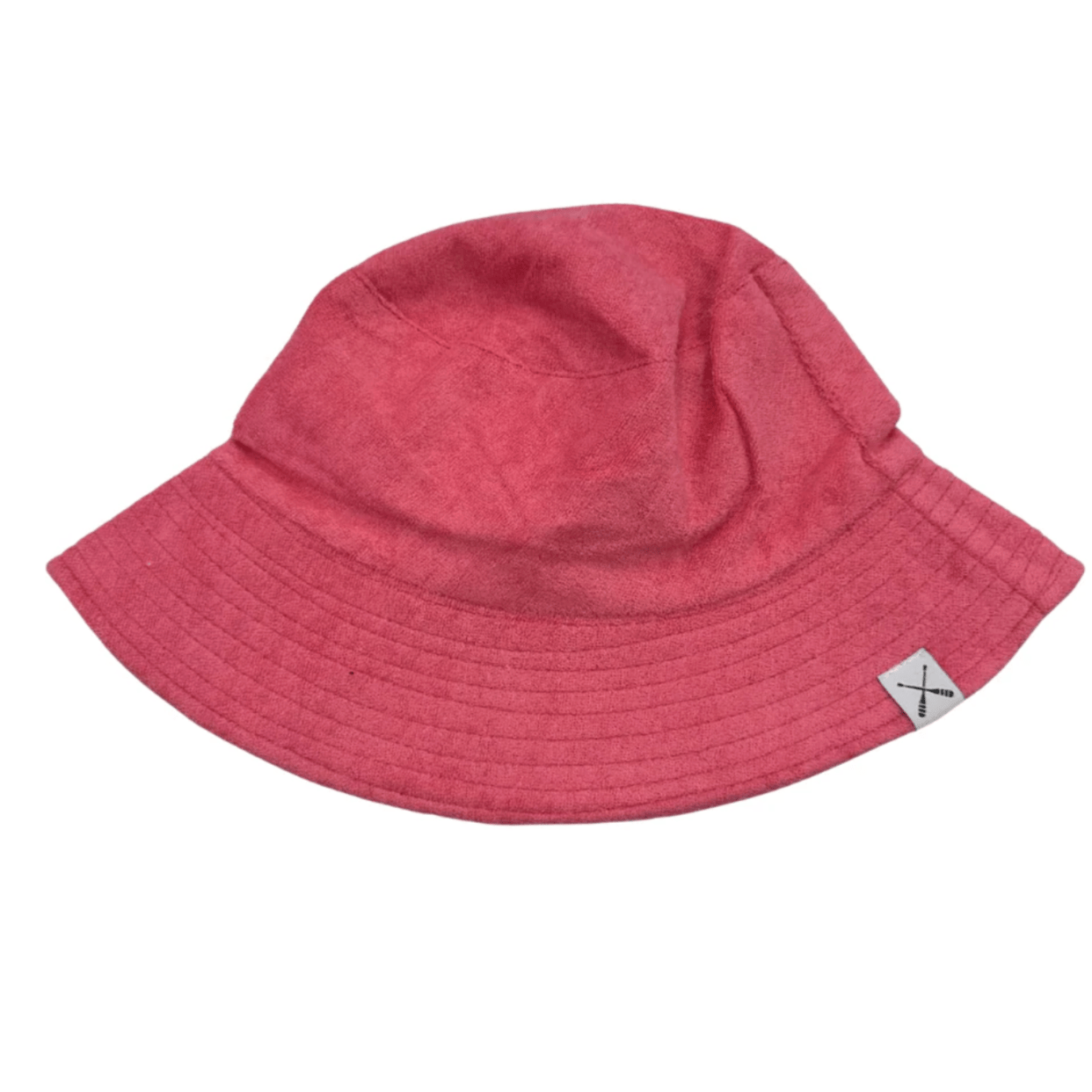 Canoe & Lake French Terry Cotton Wide Brim Bucket Hat