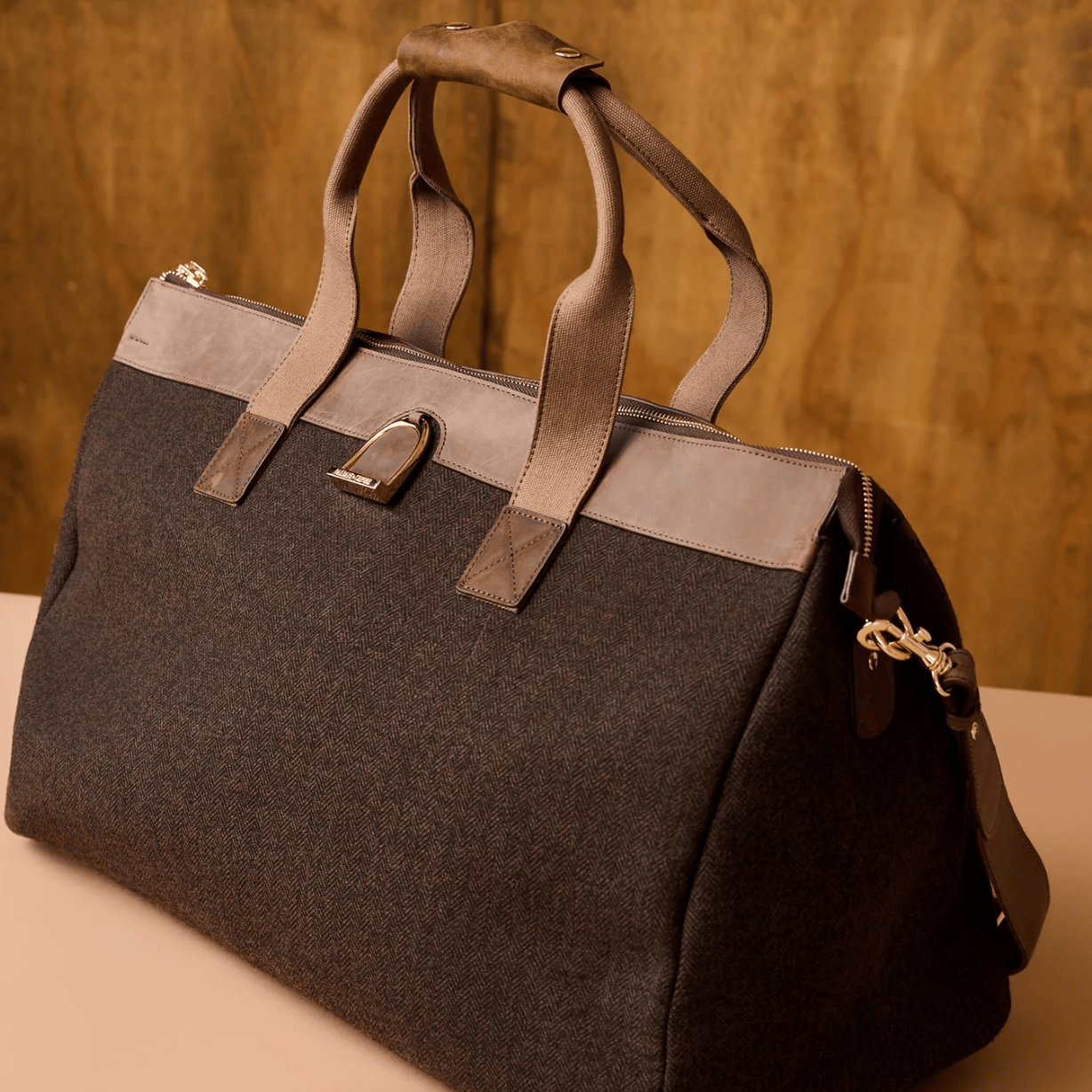 Oakbark & Chrome TWEED Weekender Bag (Limited Edition)