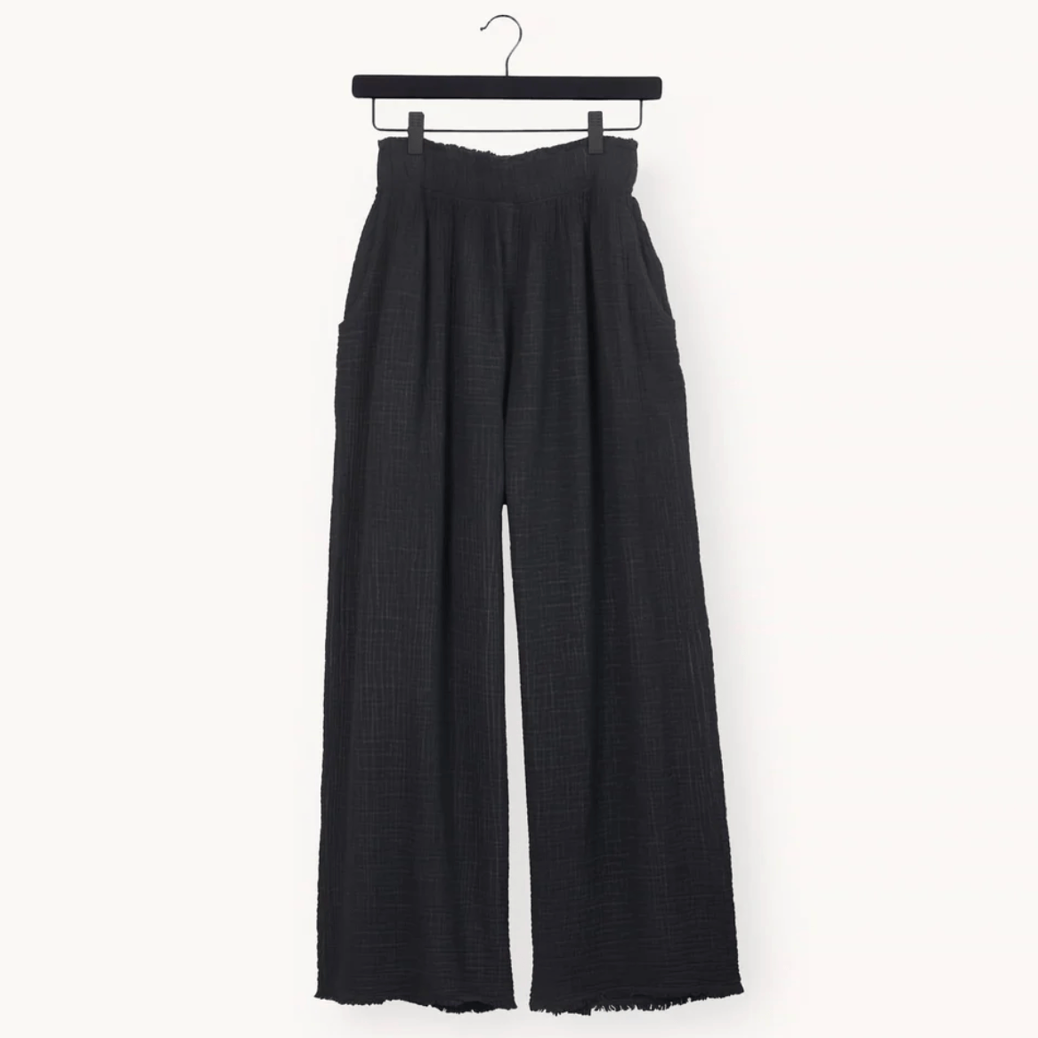 Pokoloko - Turkish Cotton Crinkle Palazzo Pants