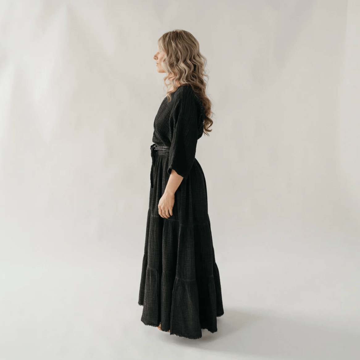 Pokoloko - Turkish Cotton Crinkle Skirt Pants