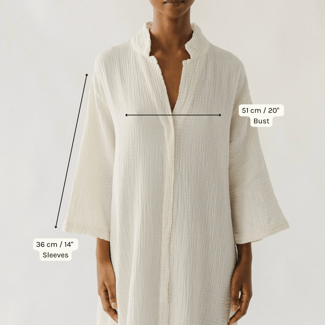 Pokoloko - Turkish Cotton Crinkle Shirt Dress