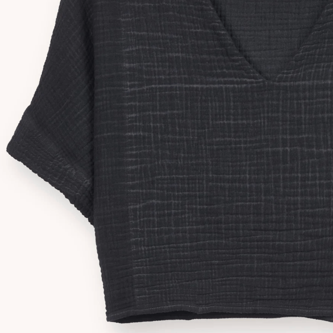 Pokoloko - Turkish Cotton Crinkle Crop Top