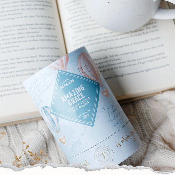 Once Upon A Tea Leaf - AMAZING GRACE Luxury Loose Leaf Herbal Tea Blend