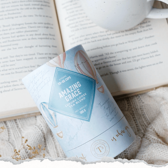 Once Upon A Tea Leaf - AMAZING GRACE Luxury Loose Leaf Herbal Tea Blend