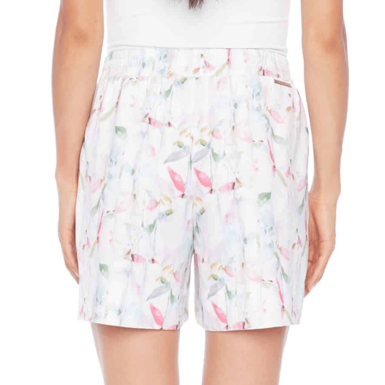 ILTM Rose Satin Lounge Shorts - IRIS